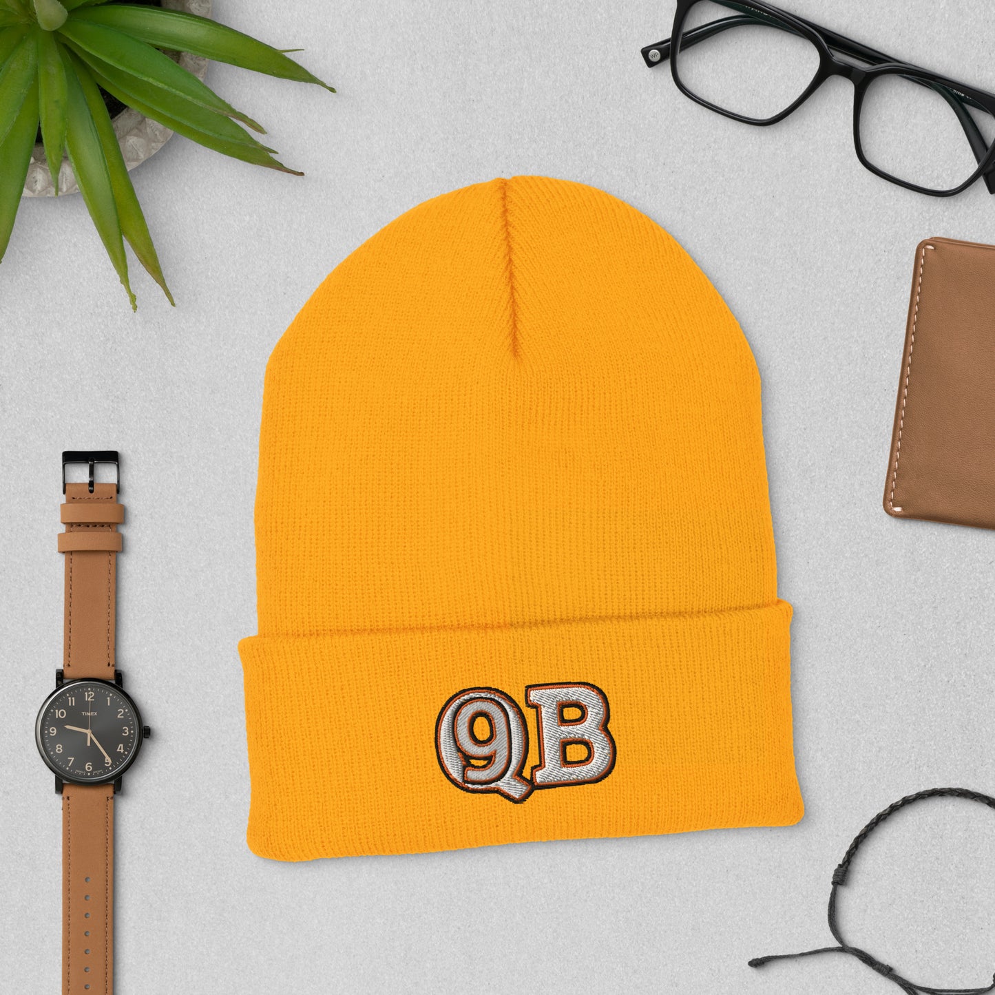 Joe Burrow Hat / QB Hat / Quarterback Hat / 9 Hat / 9QB Bengals Beanie