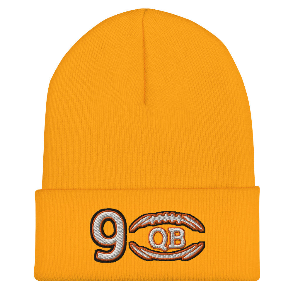 Joe Burrow Hat / QB Hat / Quarterback Hat / 9 Hat / 9QB Bengals Beanie