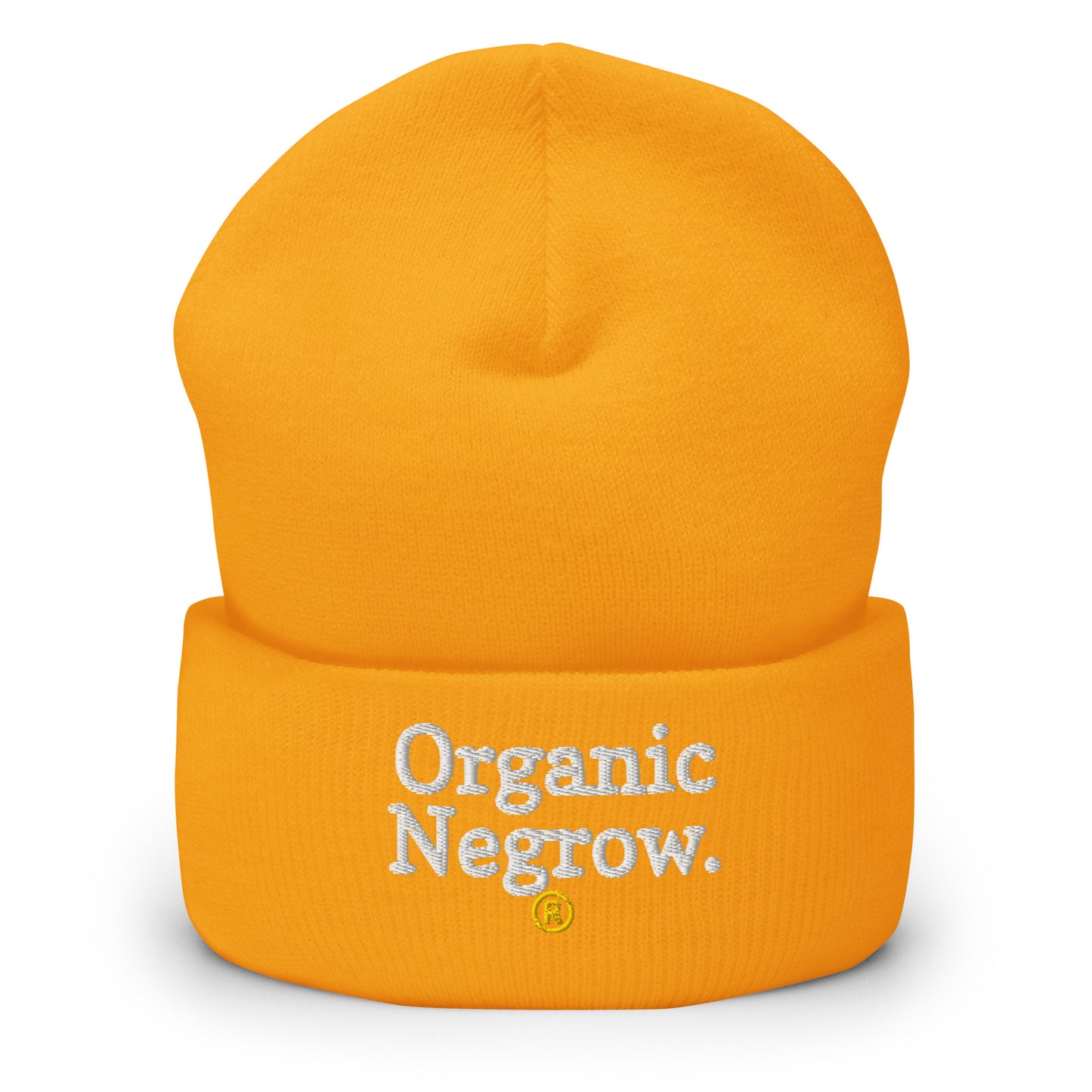 Organic Negrow Hat / Kyrie Irving Hat / Organic Negrow Cuffed Beanie
