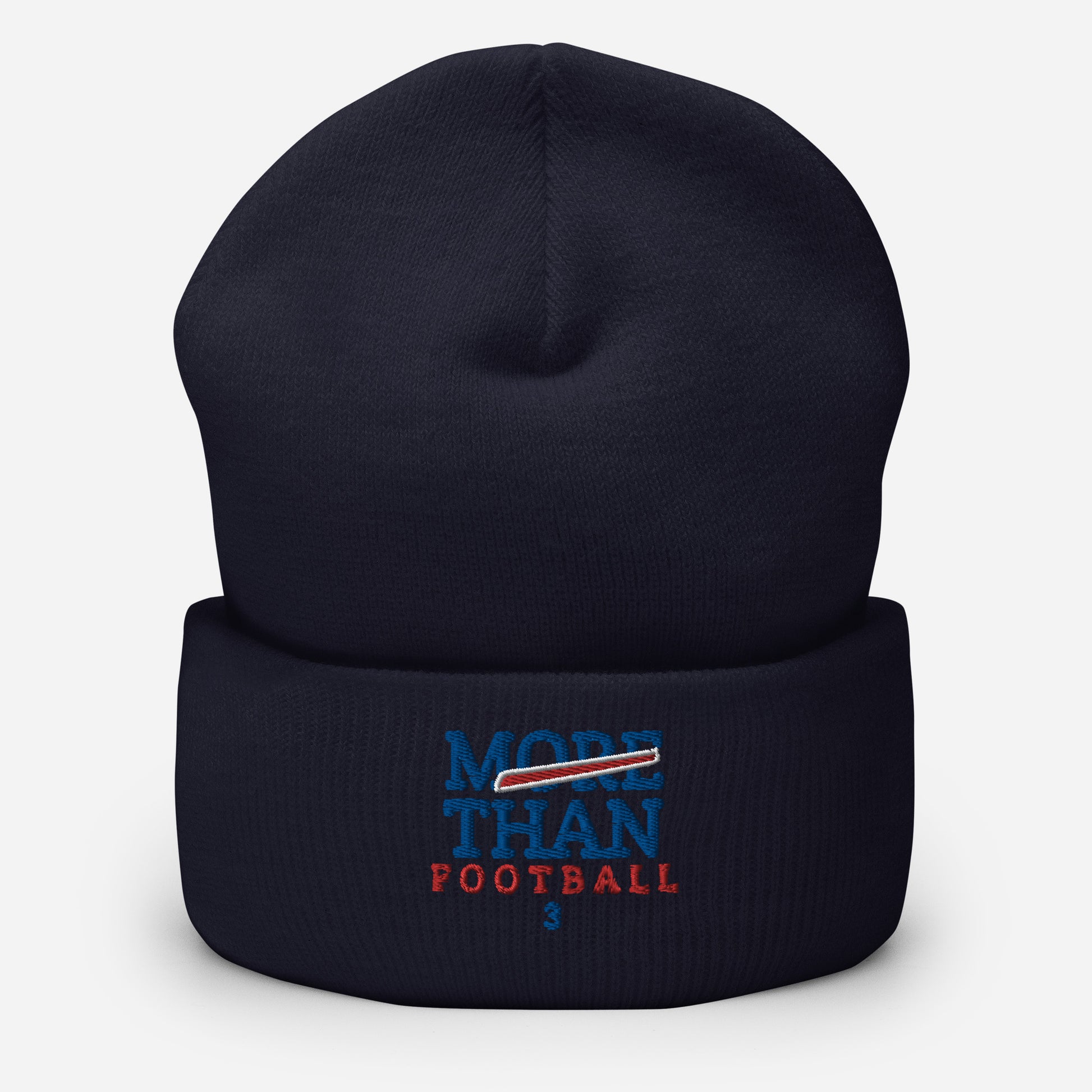 Damar Hamlin Hat / Love For 3 Hat / Buffalo Bills Cuffed Beanie