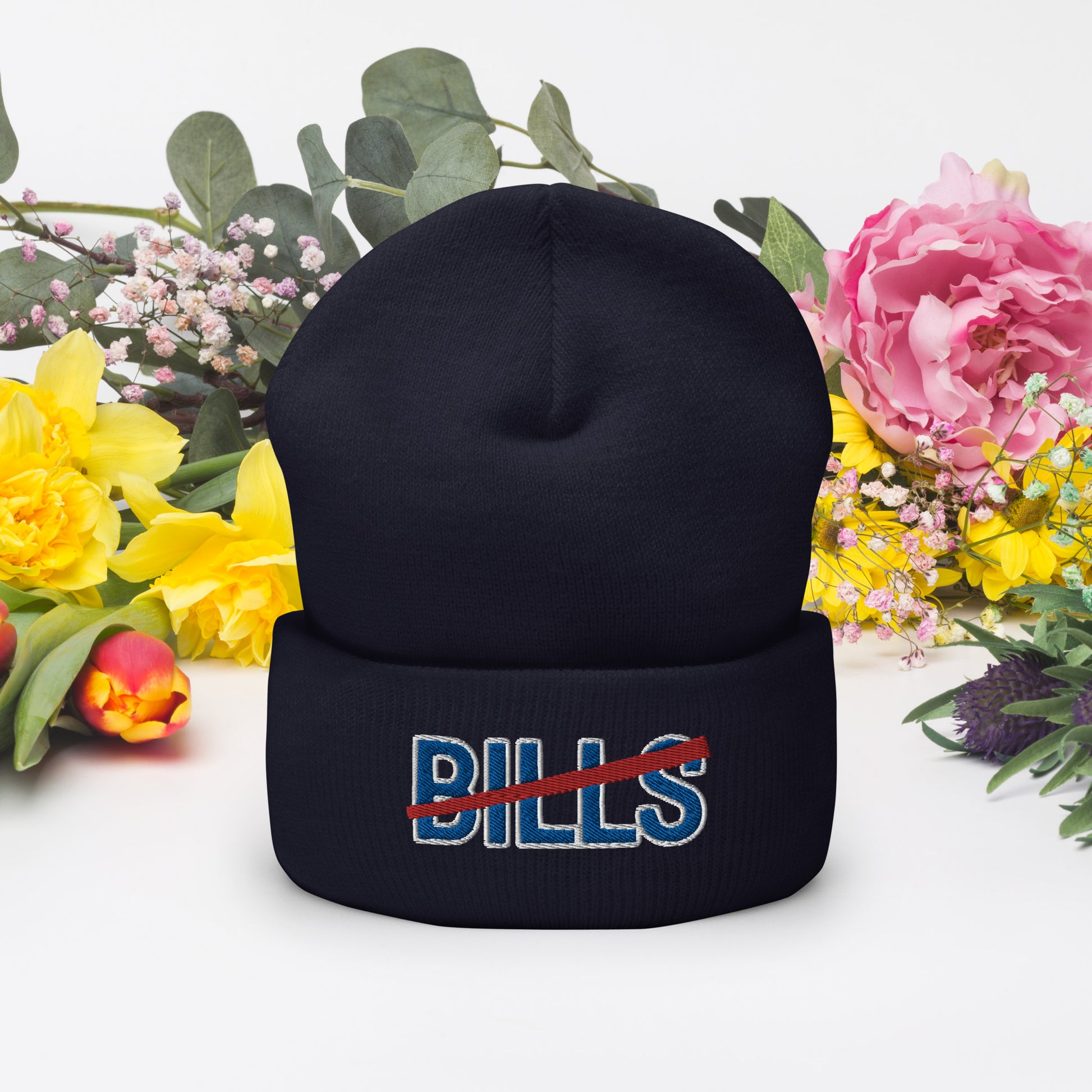 Buffalo Bills Hat / Bills Hat / Buffalo Bills 3 Cuffed Beanie