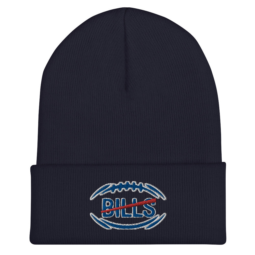 Buffalo Bills Hat / Bills Hat / Buffalo Bills 3 Cuffed Beanie