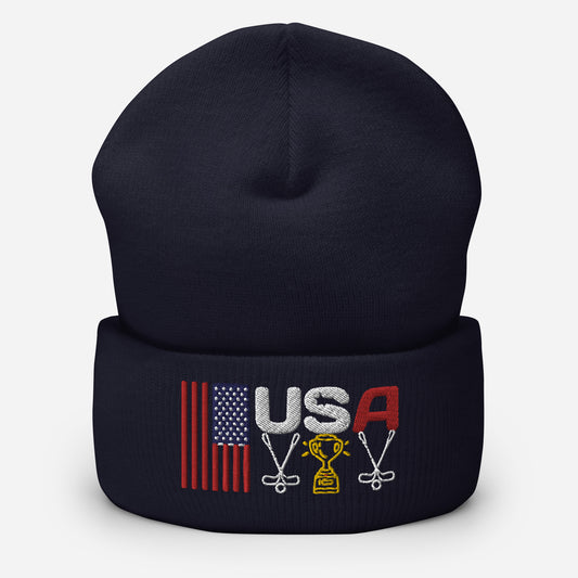 Ryder Cup Hat / Ryder Cup 2023 Hat / Golf Hat / USA Cuffed Beanie