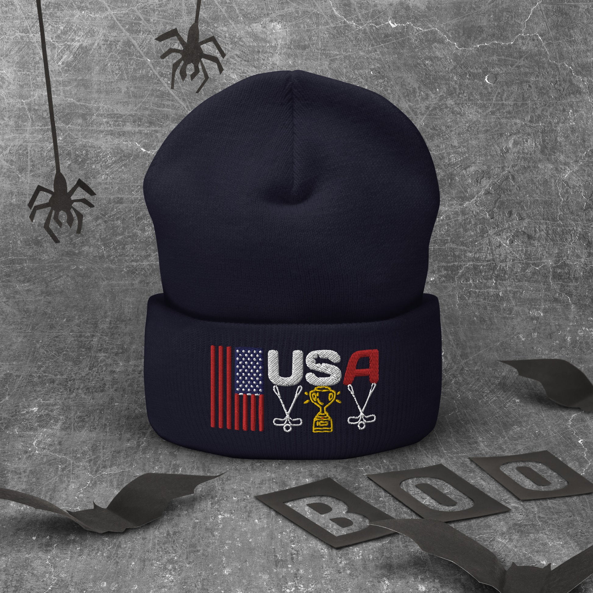 Ryder Cup Hat / Ryder Cup 2023 Hat / Golf Hat / USA Cuffed Beanie