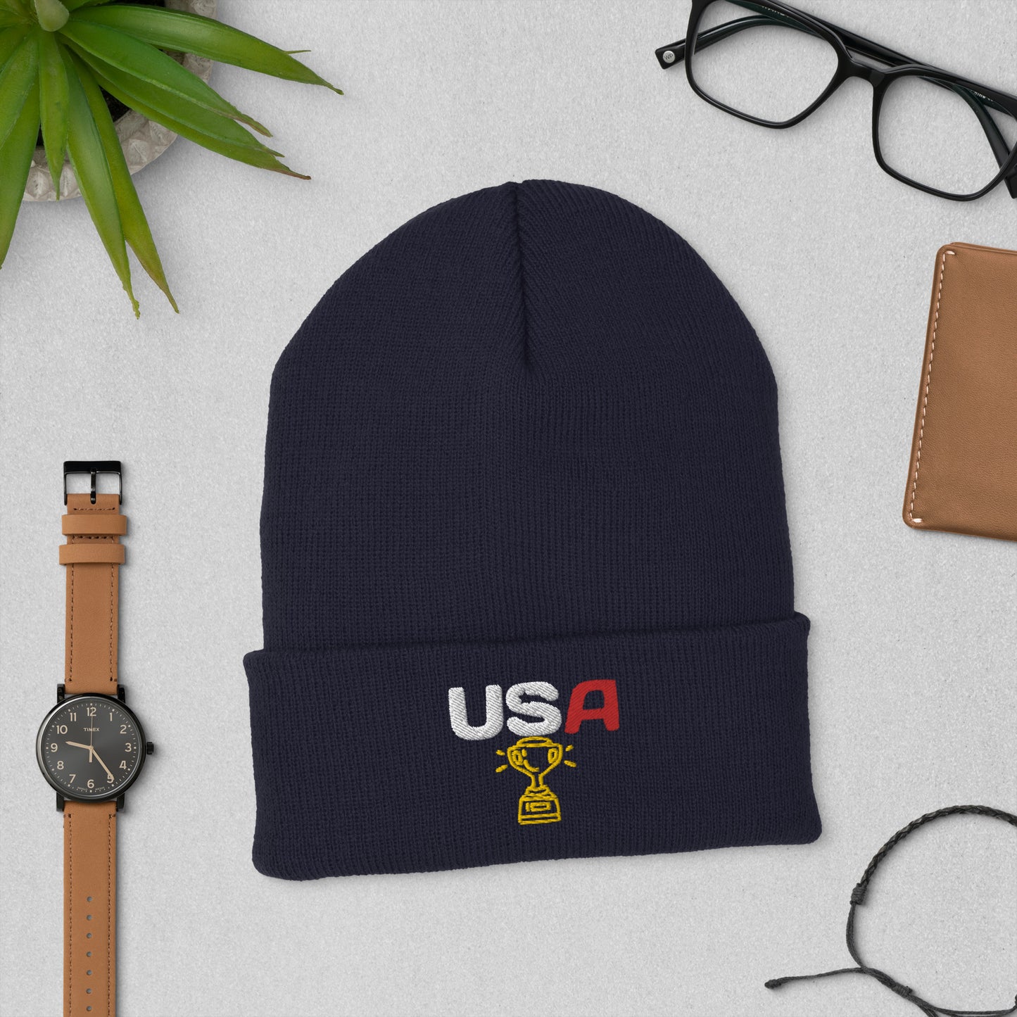 Ryder Cup Hat / Ryder Cup 2023 Hat / Golf Hat / USA Cuffed Beanie