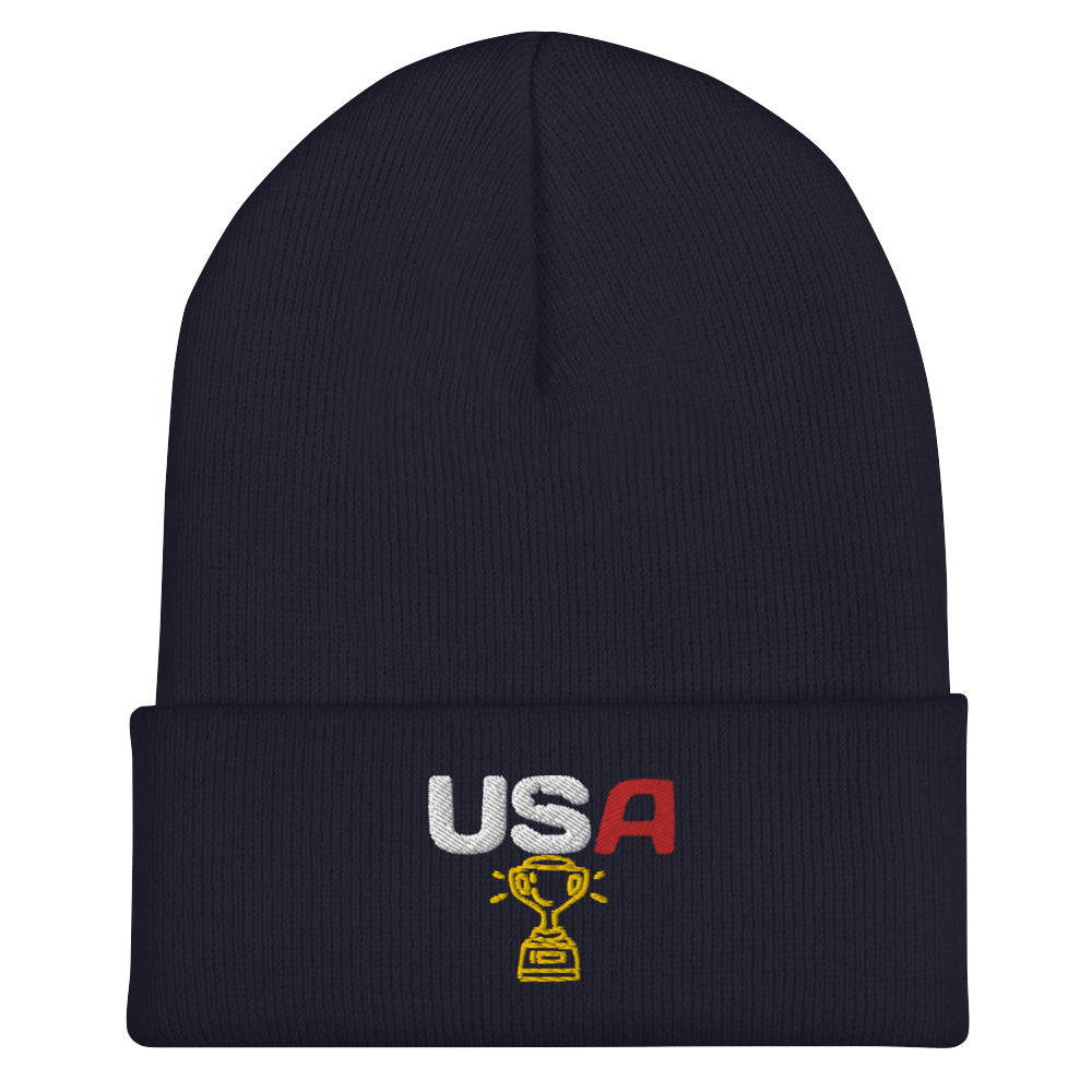 Ryder Cup Hat / Ryder Cup 2023 Hat / Golf Hat / USA Cuffed Beanie