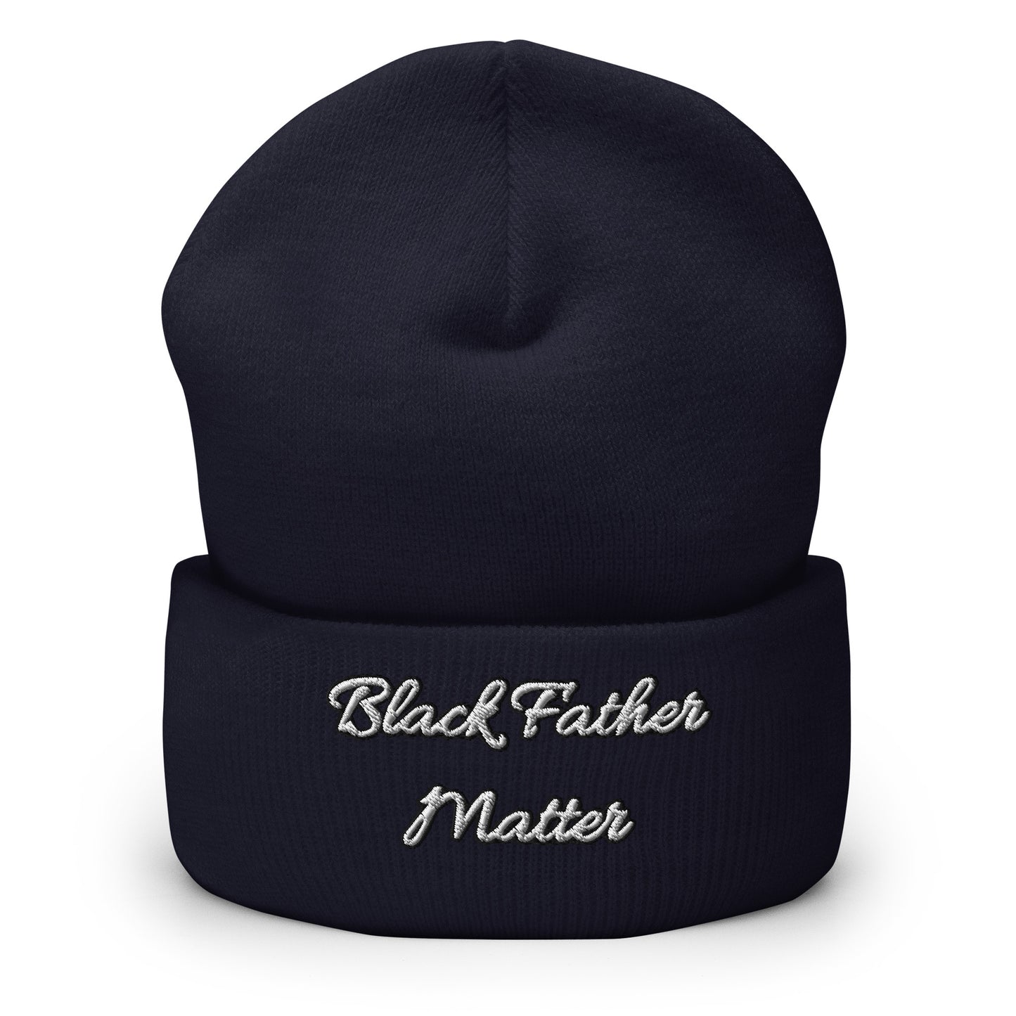 Kyrie Irving Hat / Black Father Matter / Organic Negrow Cuffed Beanie