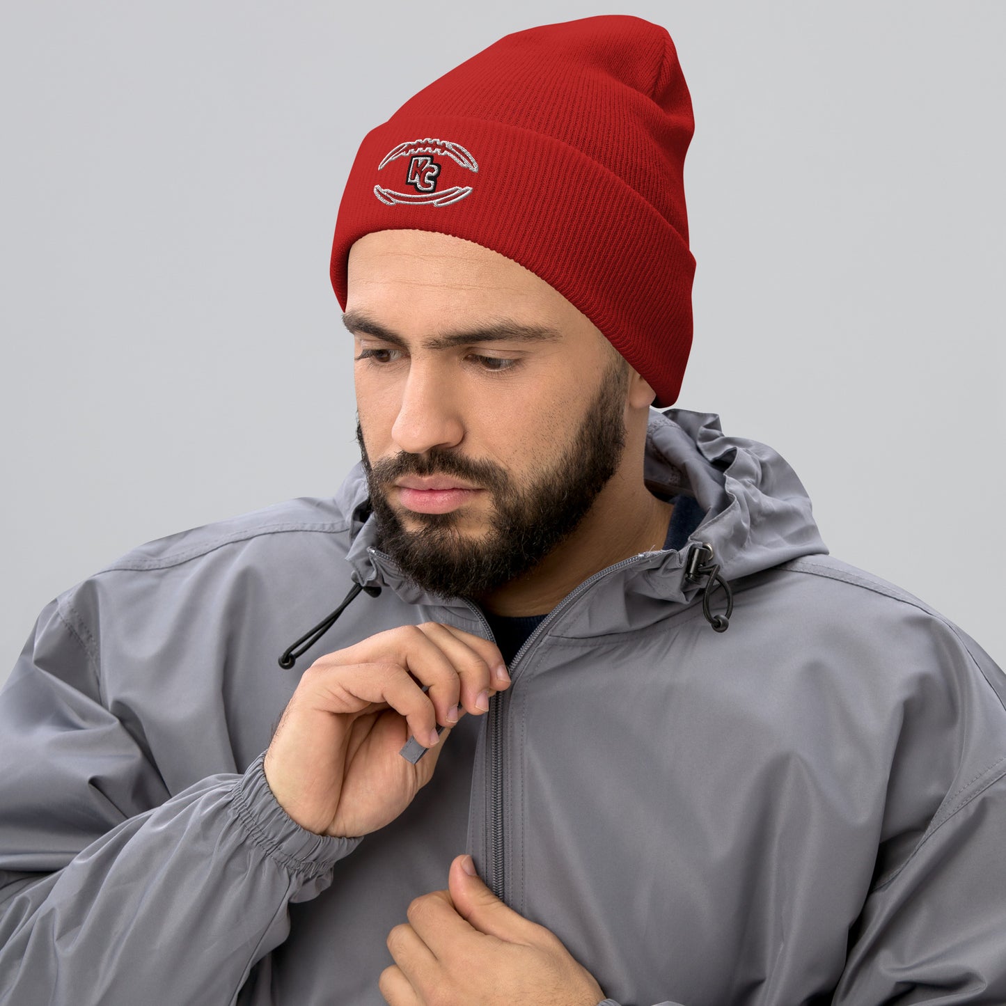 Kansas City Chiefs Hat / Chiefs Hat / KC Cuffed Beanie