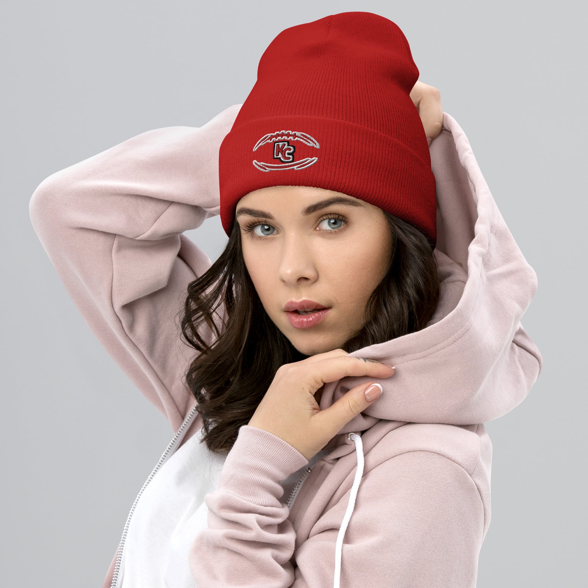 Kansas City Chiefs Hat / Chiefs Hat / KC Cuffed Beanie