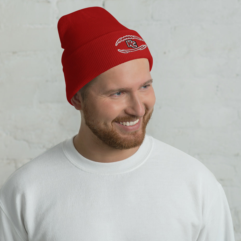 Kansas City Chiefs Hat / Chiefs Hat / KC Cuffed Beanie