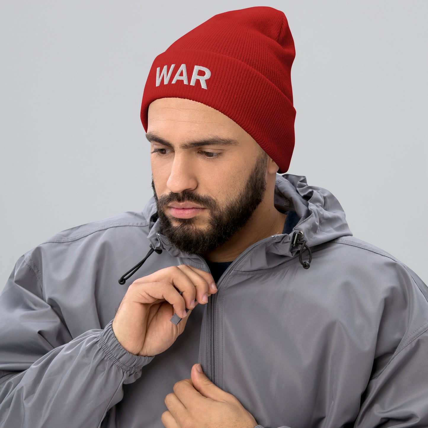 Marvin Hagler War hat / Dustin Poirier War Hat / War Cuffed Beanie