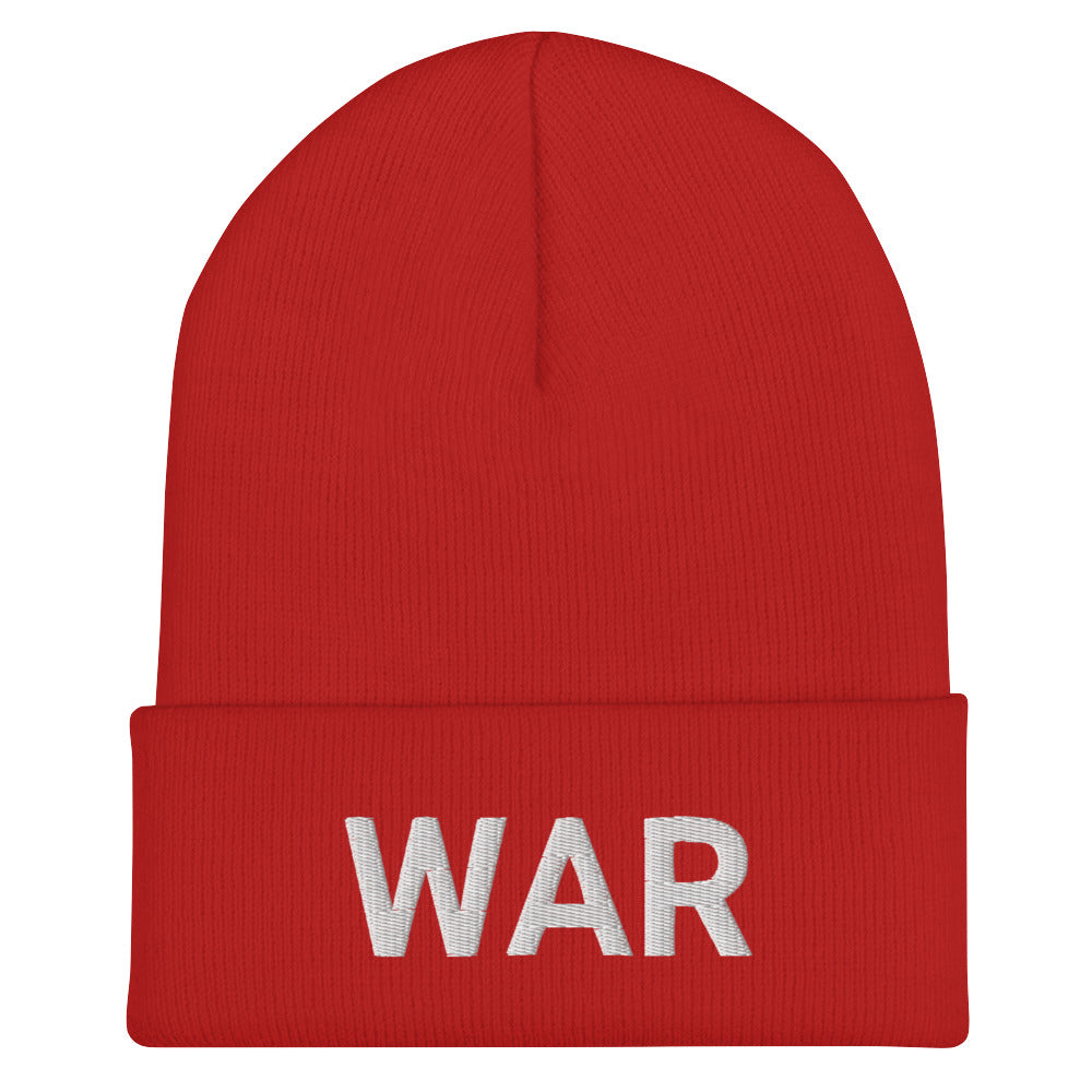 Marvin Hagler War hat / Dustin Poirier War Hat / War Cuffed Beanie