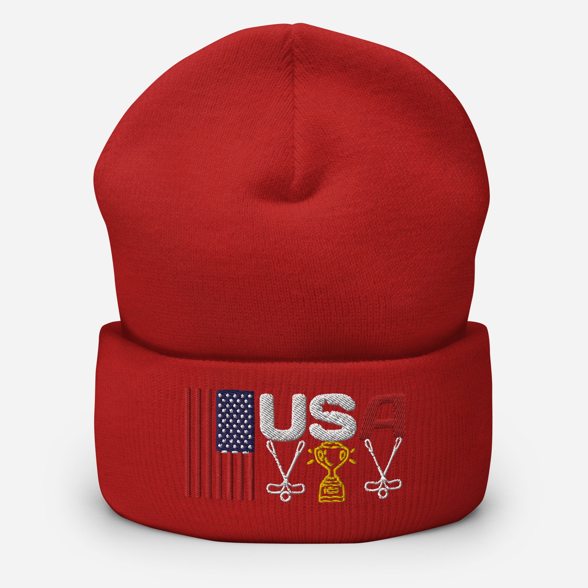 Ryder Cup Hat / Ryder Cup 2023 Hat / Golf Hat / USA Cuffed Beanie