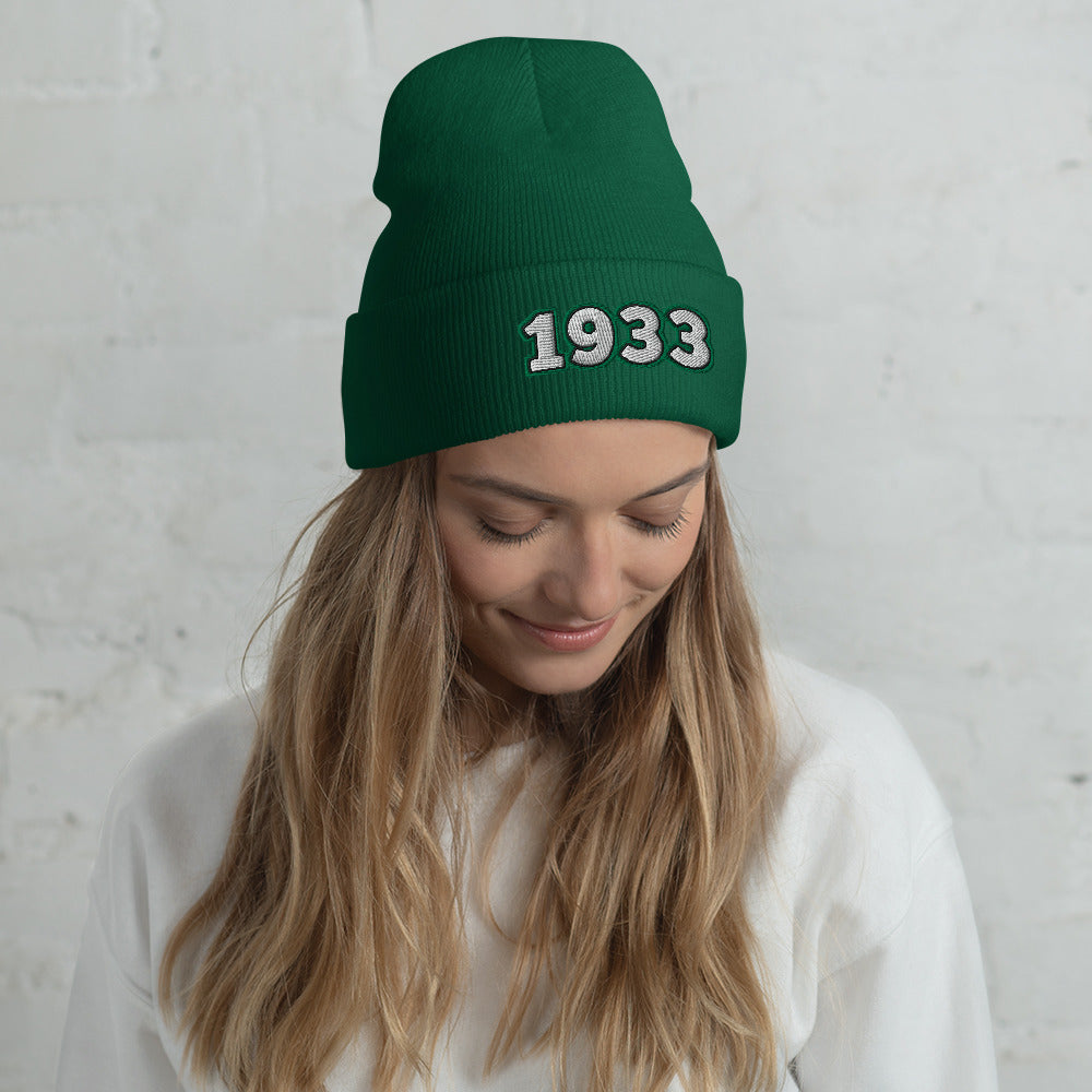 Eagles Champions Hat / 1933 Hat / Eagles Champs Cuffed Beanie