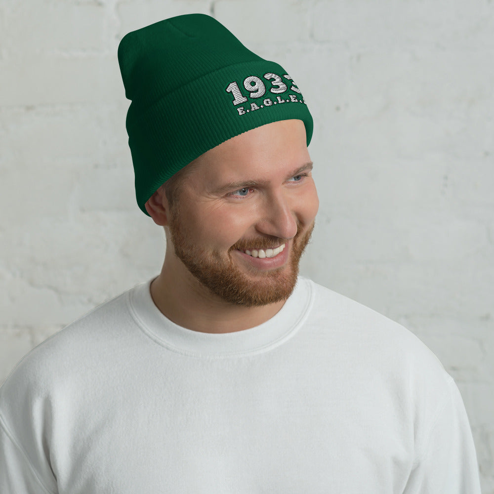 Eagles Champions Hat / 1933 Hat / Eagles Champs Cuffed Beanie