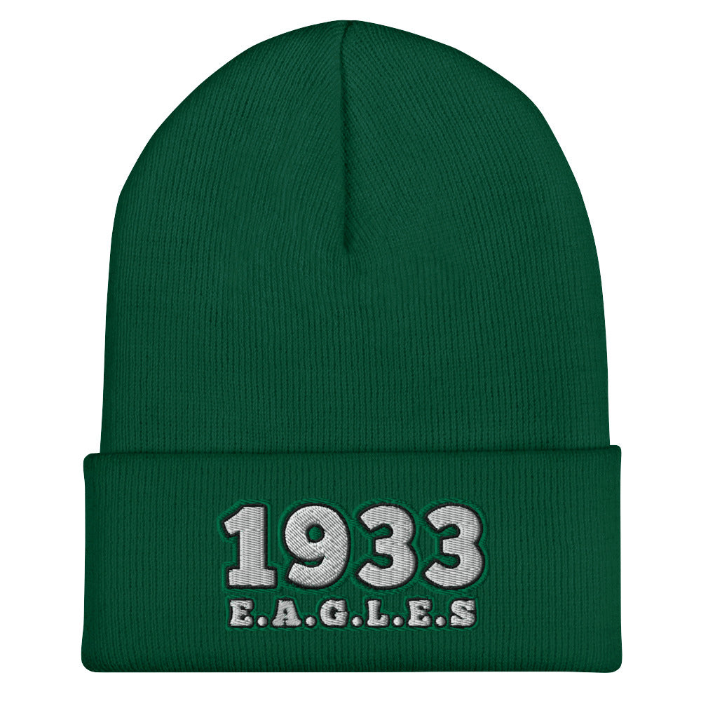 Eagles Champions Hat / 1933 Hat / Eagles Champs Cuffed Beanie