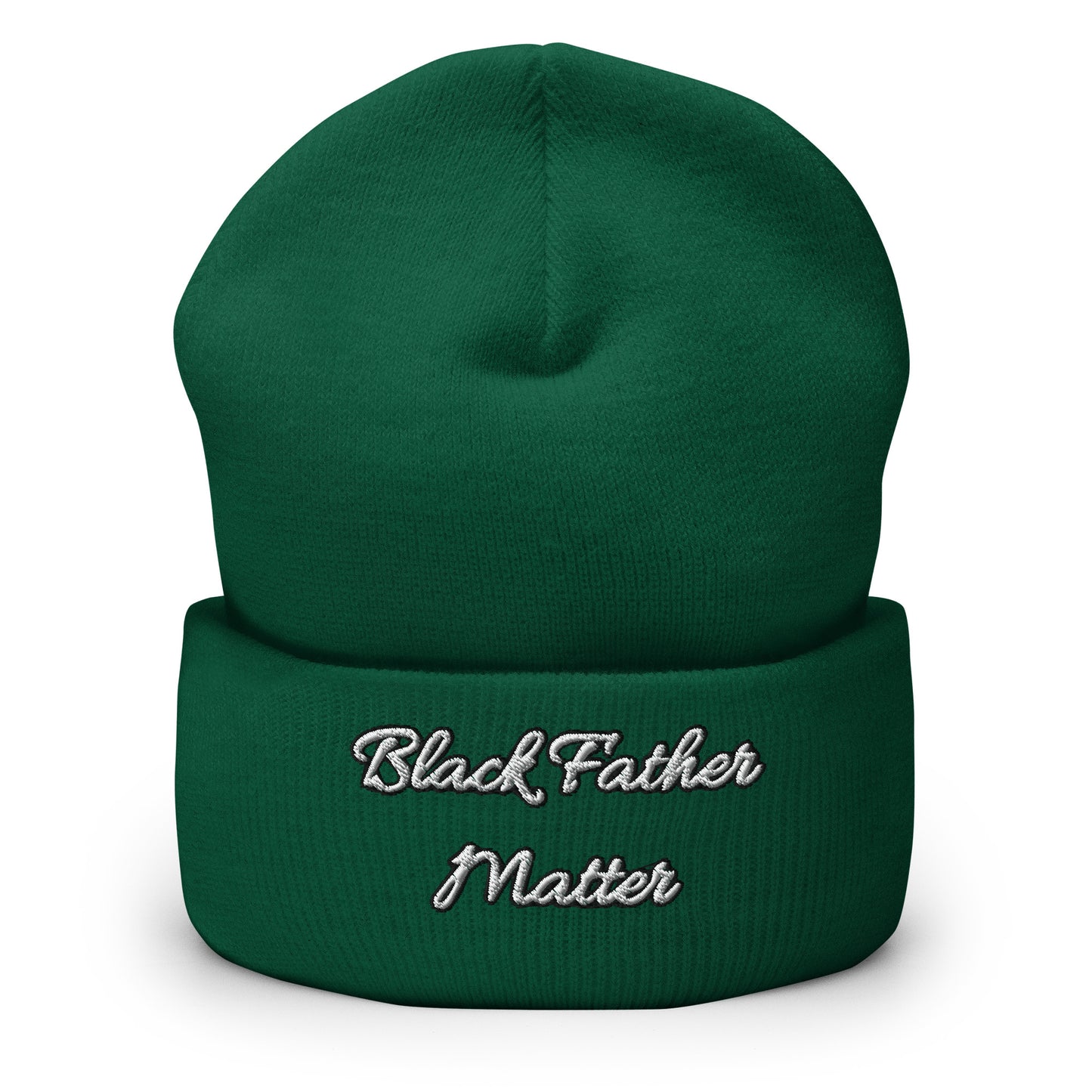 Kyrie Irving Hat / Black Father Matter / Organic Negrow Cuffed Beanie