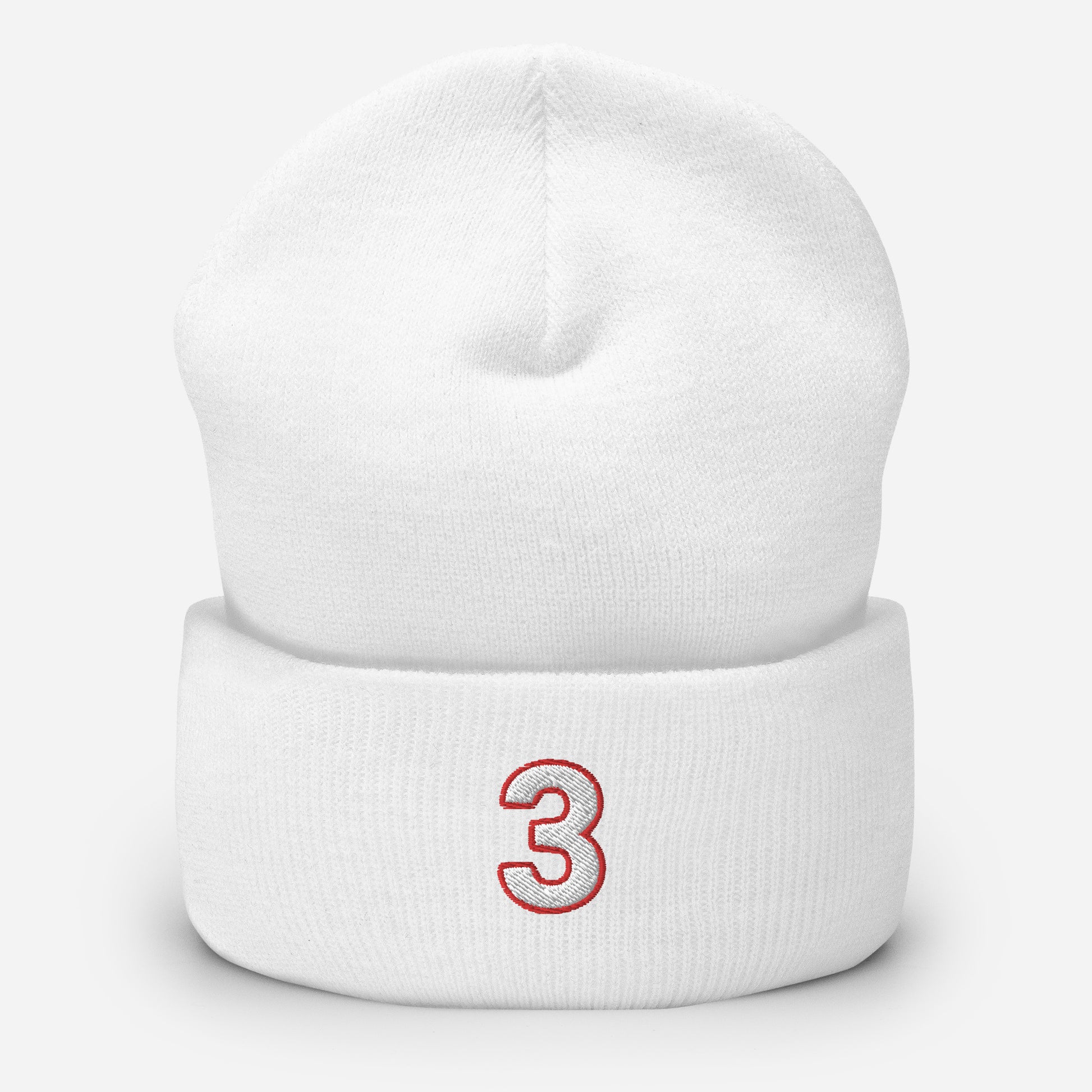 Damar Hamlin Hat / Love For 3 Hat / Buffalo Bills Cuffed Beanie