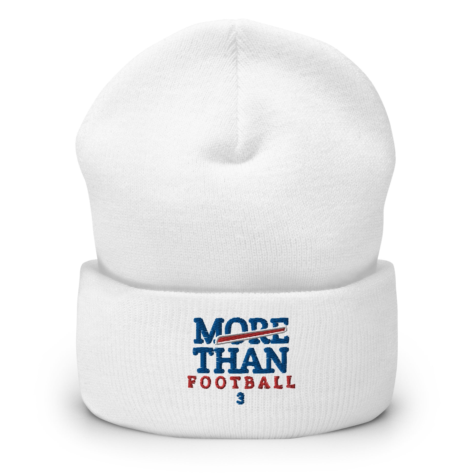 Damar Hamlin 3 Hat / Love For 3 Hat / Buffalo Bills 3 Cuffed Beanie