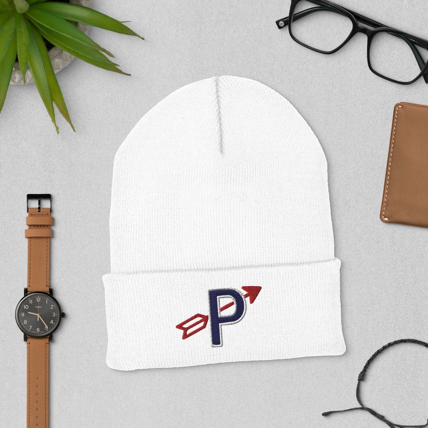 Brian Morris Golf Hat / Brian Morris Hat / P Hat / Golf Cuffed Beanie