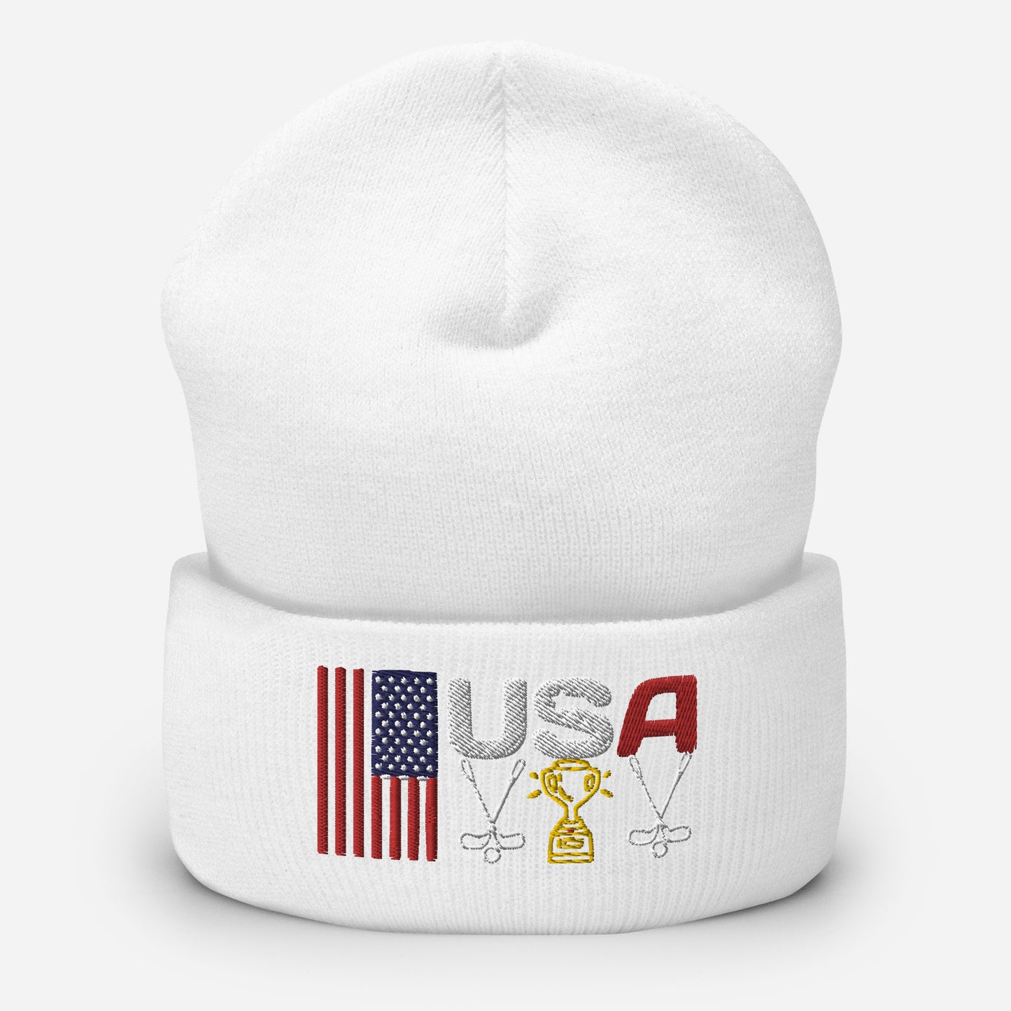 Ryder Cup Hat / Ryder Cup 2023 Hat / Golf Hat / USA Cuffed Beanie