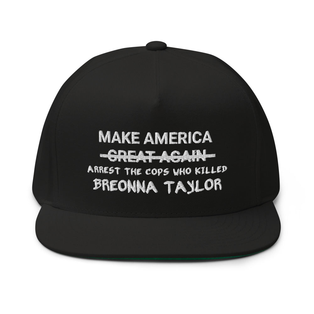 Make America Arrest The Cops Hat / Lebron James Hat / Flat Bill Cap