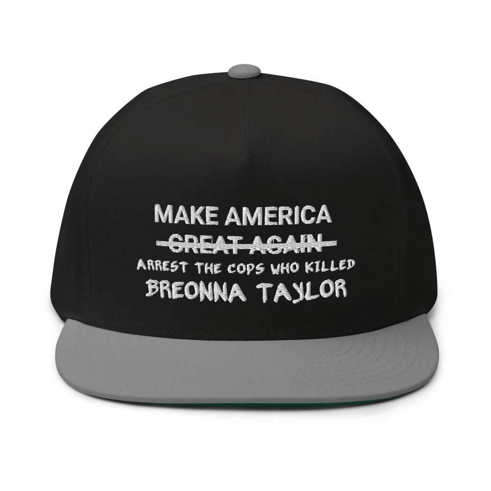 Make America Arrest The Cops Hat / Lebron James Hat / Flat Bill Cap