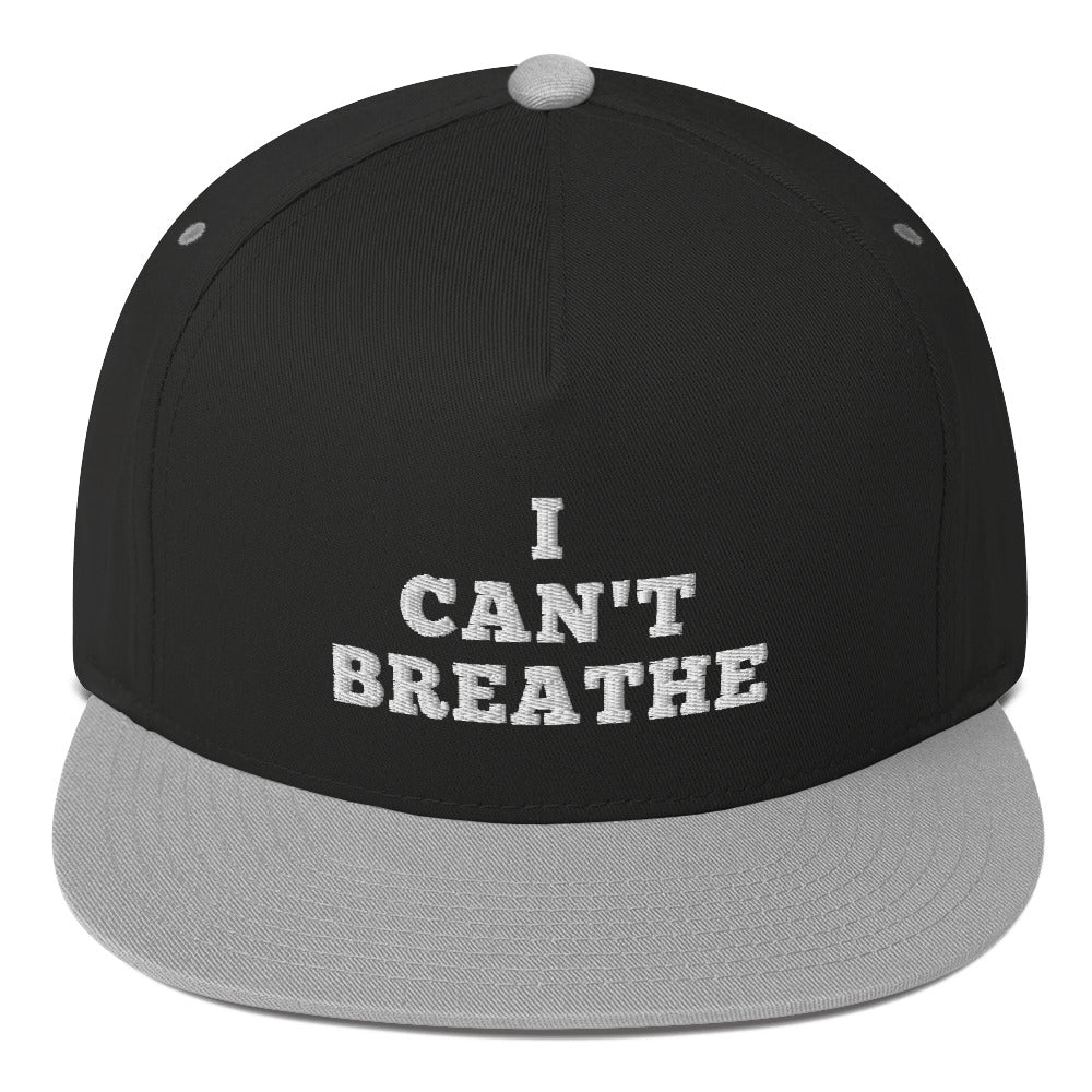 I Can't Breathe hat / George floyd Flat Bill Cap