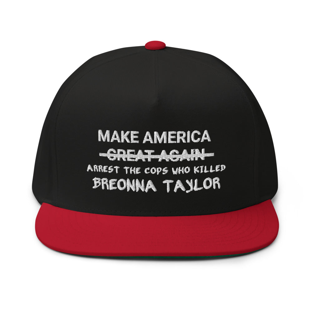 Make America Arrest The Cops Hat / Lebron James Hat / Flat Bill Cap