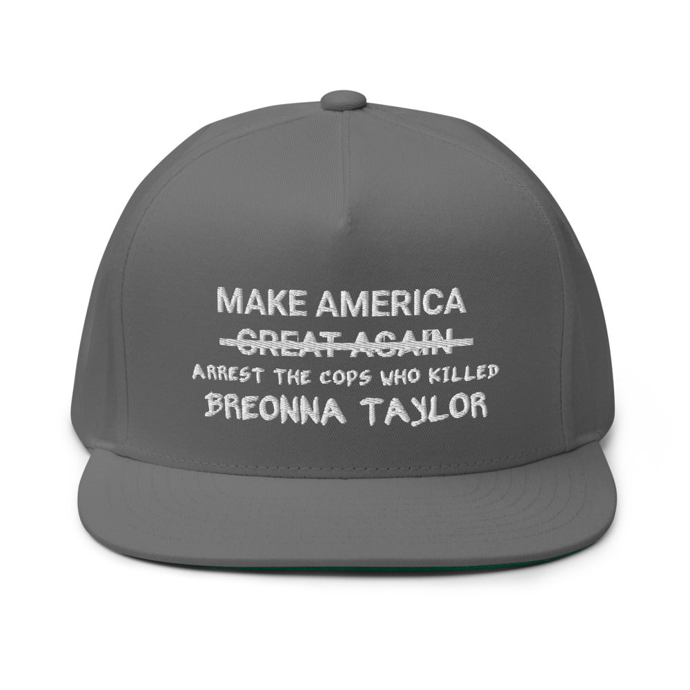 Make America Arrest The Cops Hat / Lebron James Hat / Flat Bill Cap