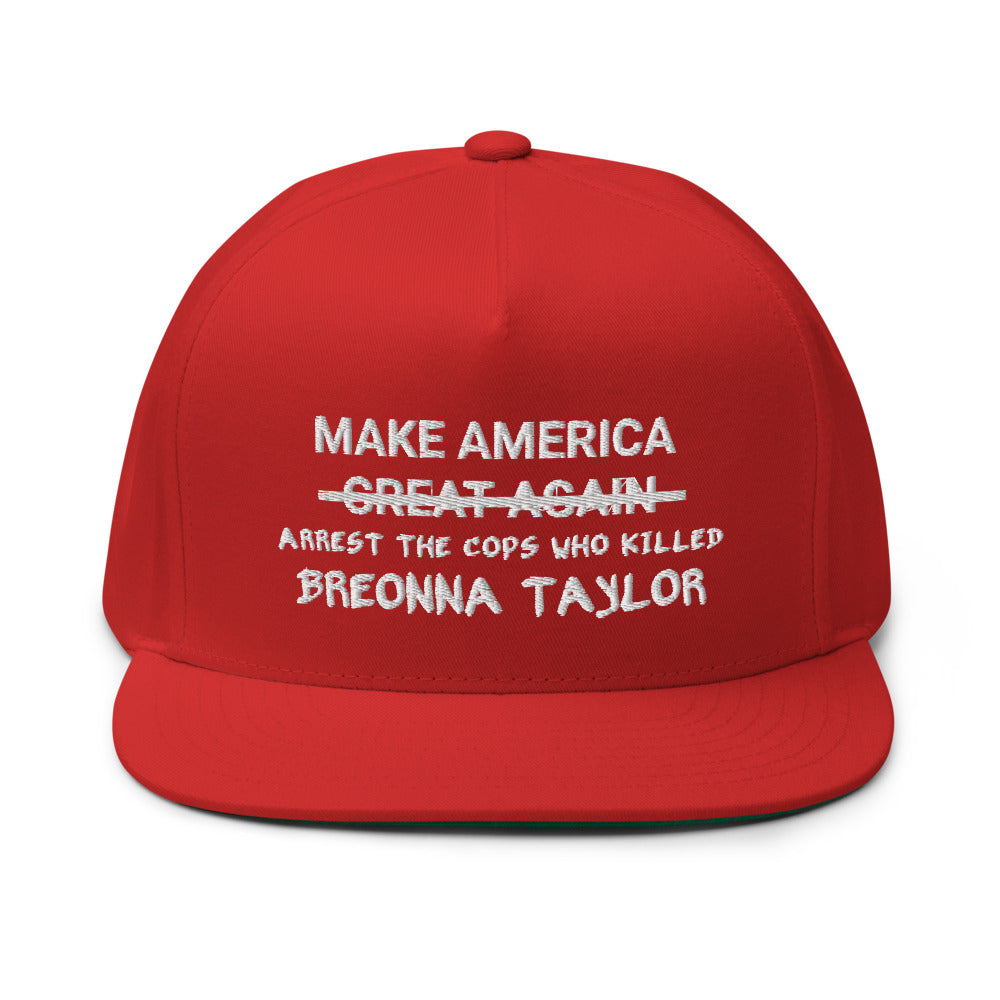 Make America Arrest The Cops Hat / Lebron James Hat / Flat Bill Cap