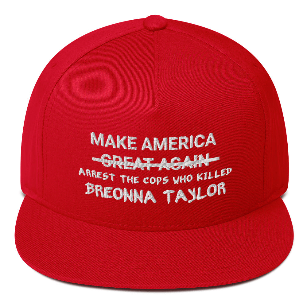 Make America Arrest The Cops Hat / Lebron James Hat / Flat Bill Cap