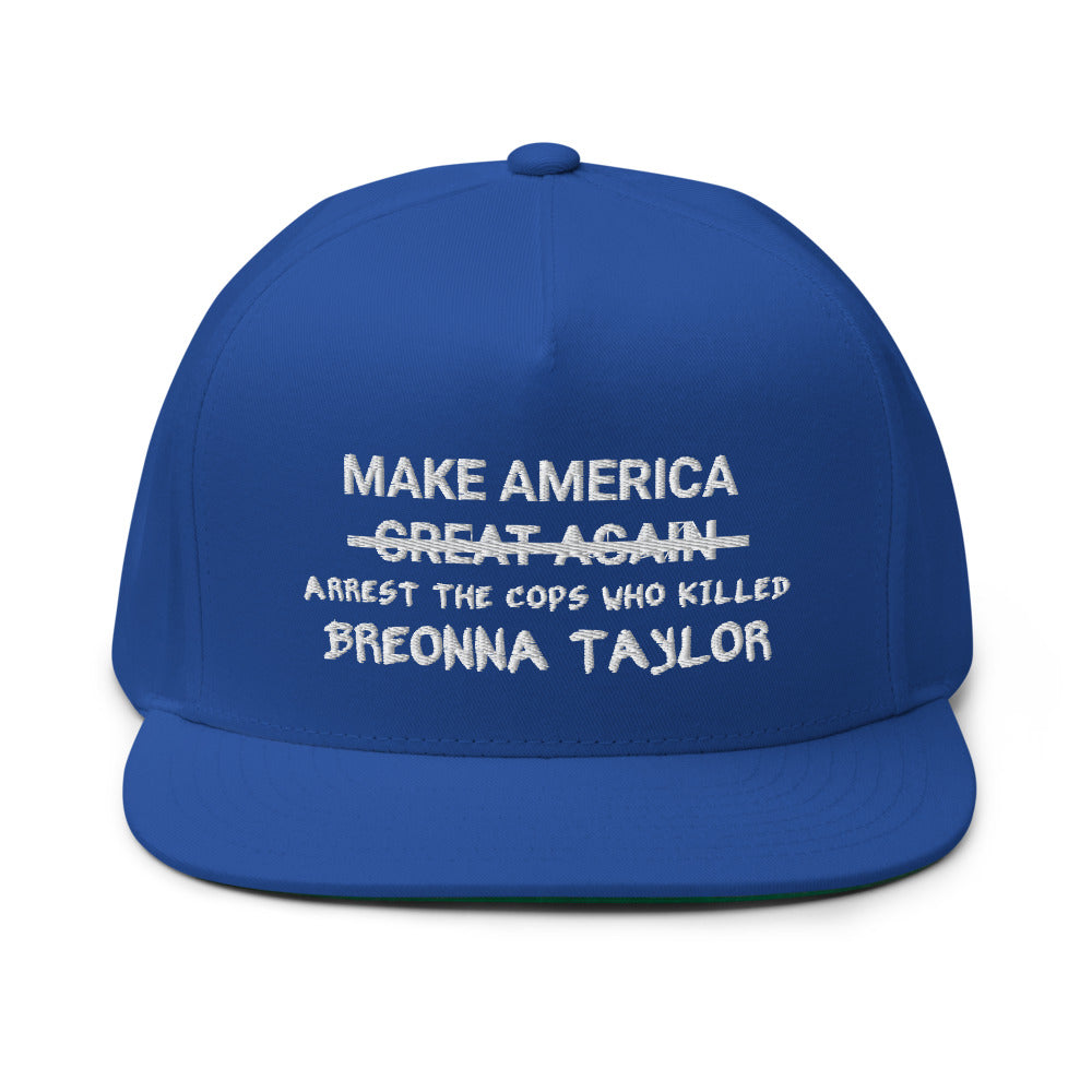 Make America Arrest The Cops Hat / Lebron James Hat / Flat Bill Cap