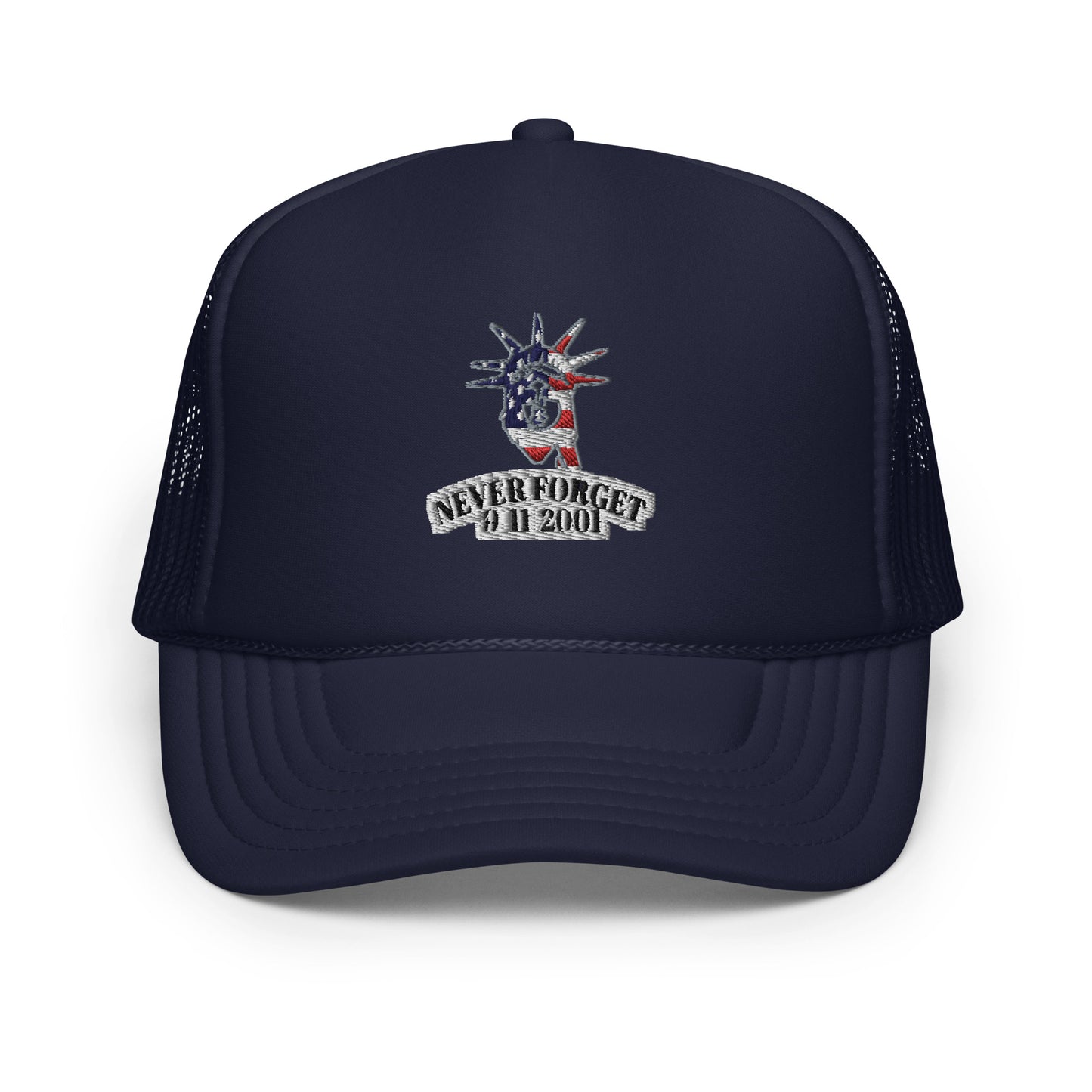 Never Forget Hat / September 11-2001 Hat / September 11 Foam trucker hat