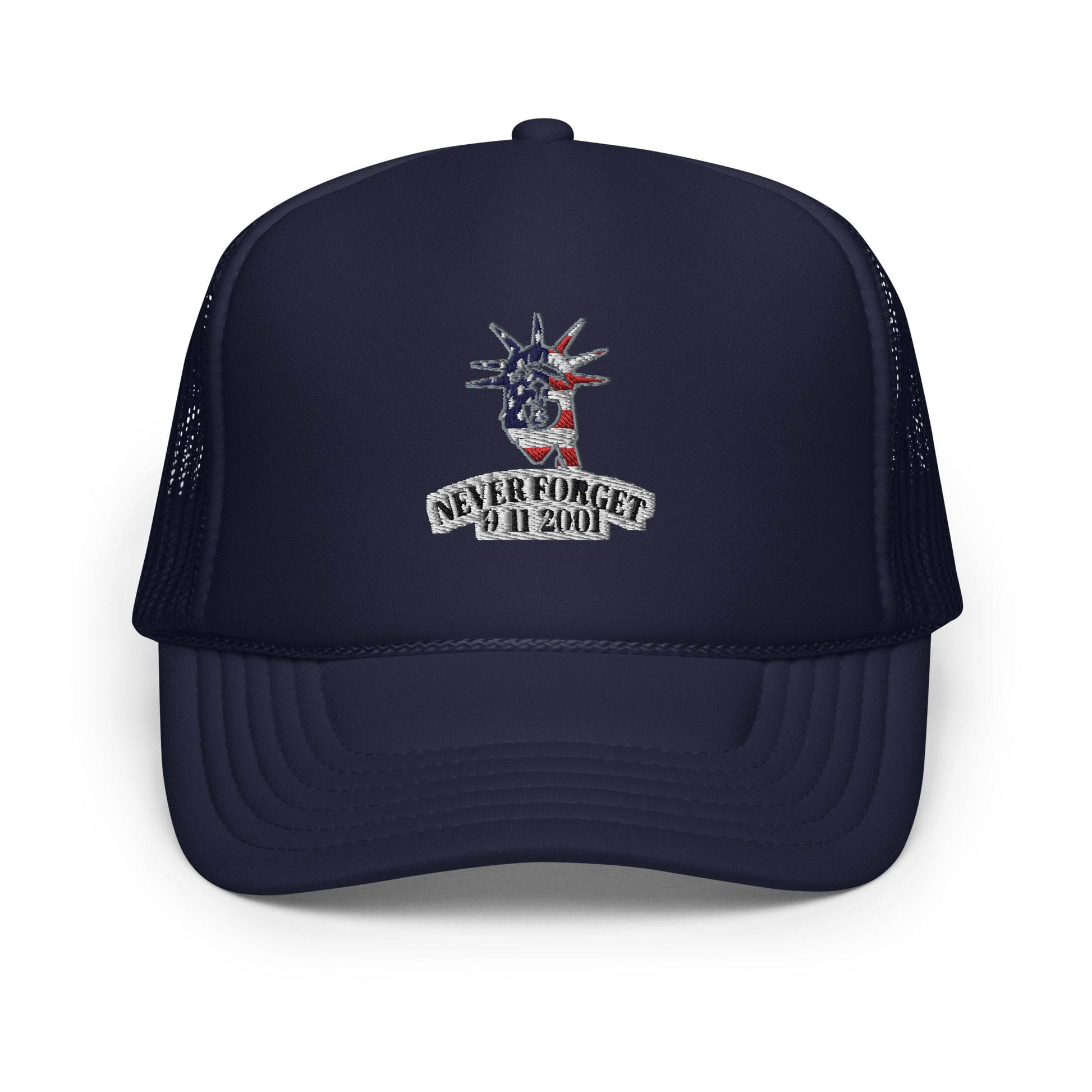 Never Forget Hat / September 11-2001 Hat / September 11 Foam trucker hat