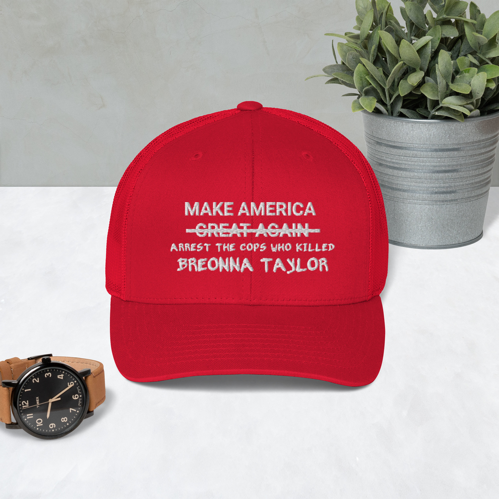 Make America Arrest The Cops Hat / Lebron Hat / Lebron Trucker Cap