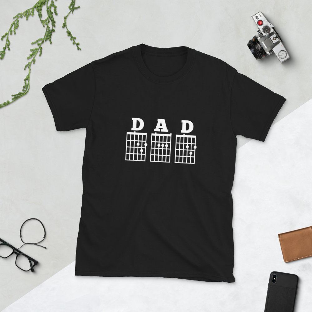 Mens Guitar Chord T-Shirt / Dad Shirt / Dad T-Shirt 