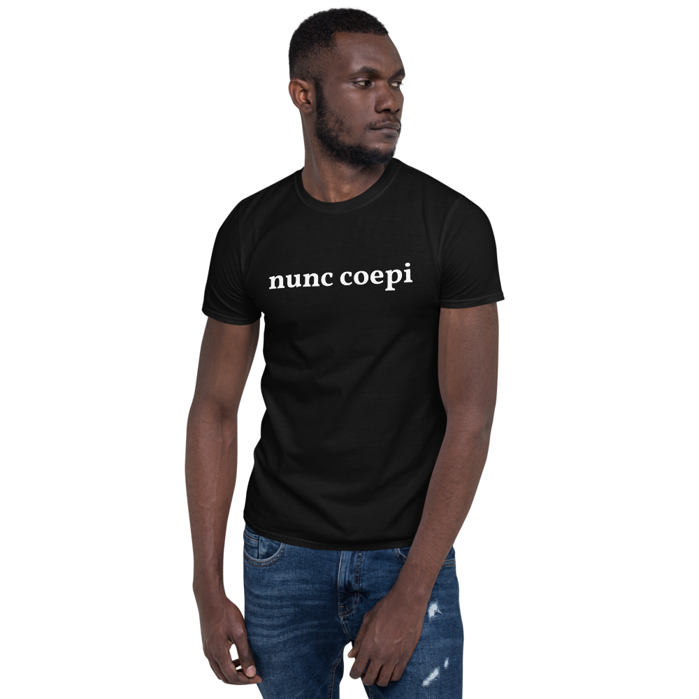 Nunc Coepi T-shirt / Nunc Coepi Shirt / Philip Rivers T-Shirt