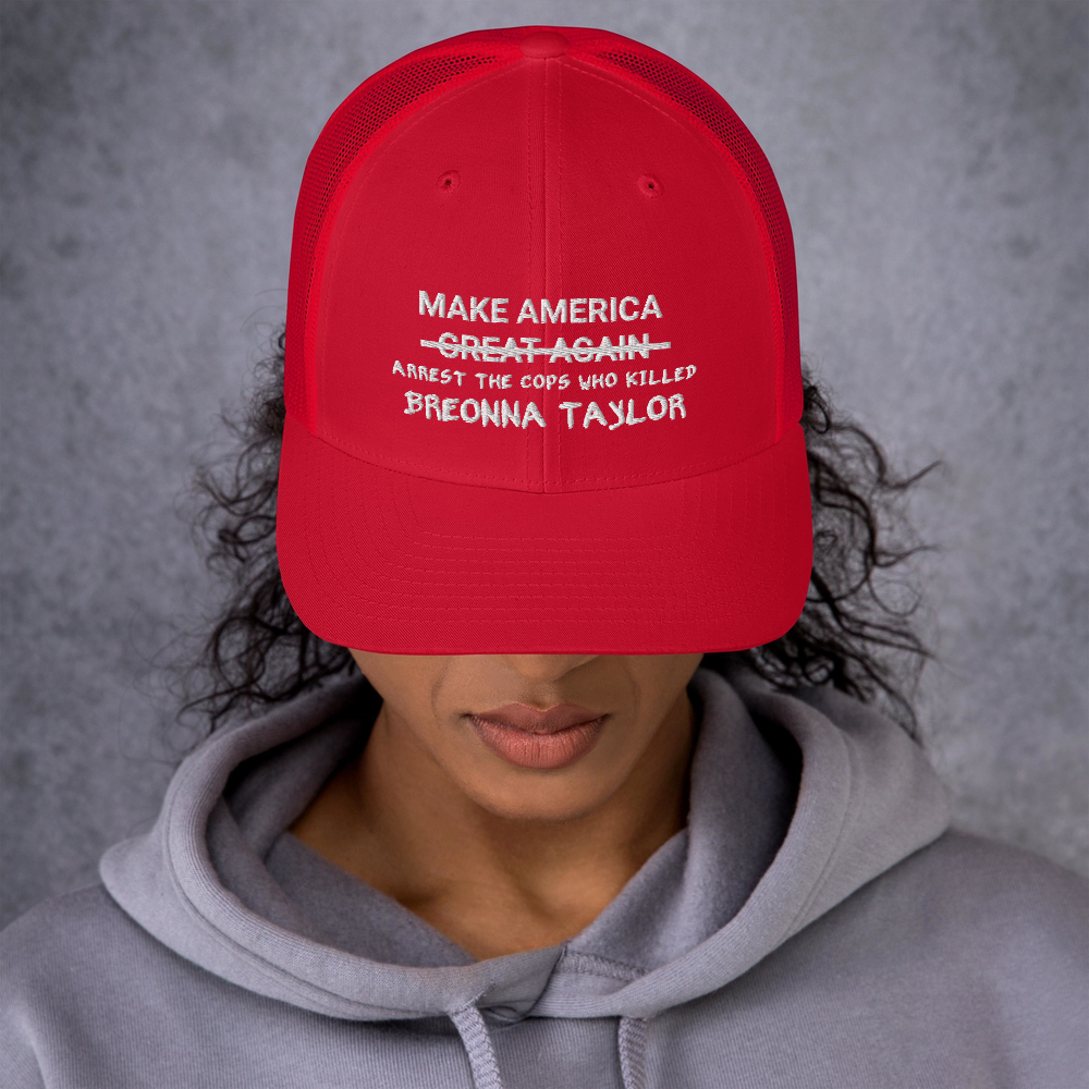 Make America Arrest The Cops Hat / Lebron Hat / Lebron Trucker Cap