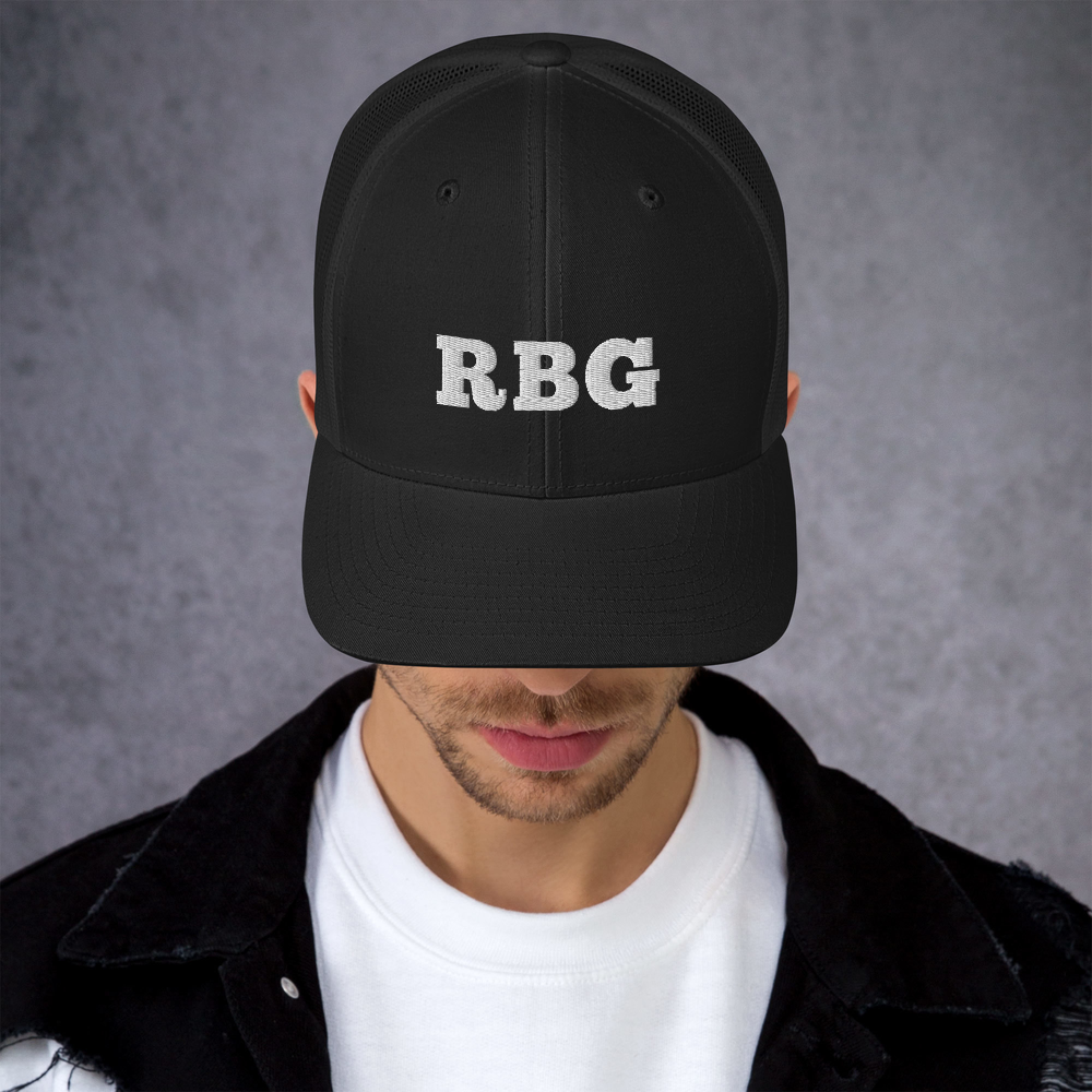 Rbg hat / Notorious Rbg hat / Rbg Trucker Cap