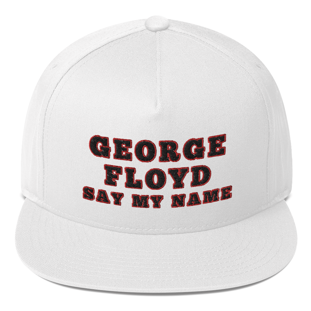 George floyd hat / George floyd Cap / Flat Bill Cap