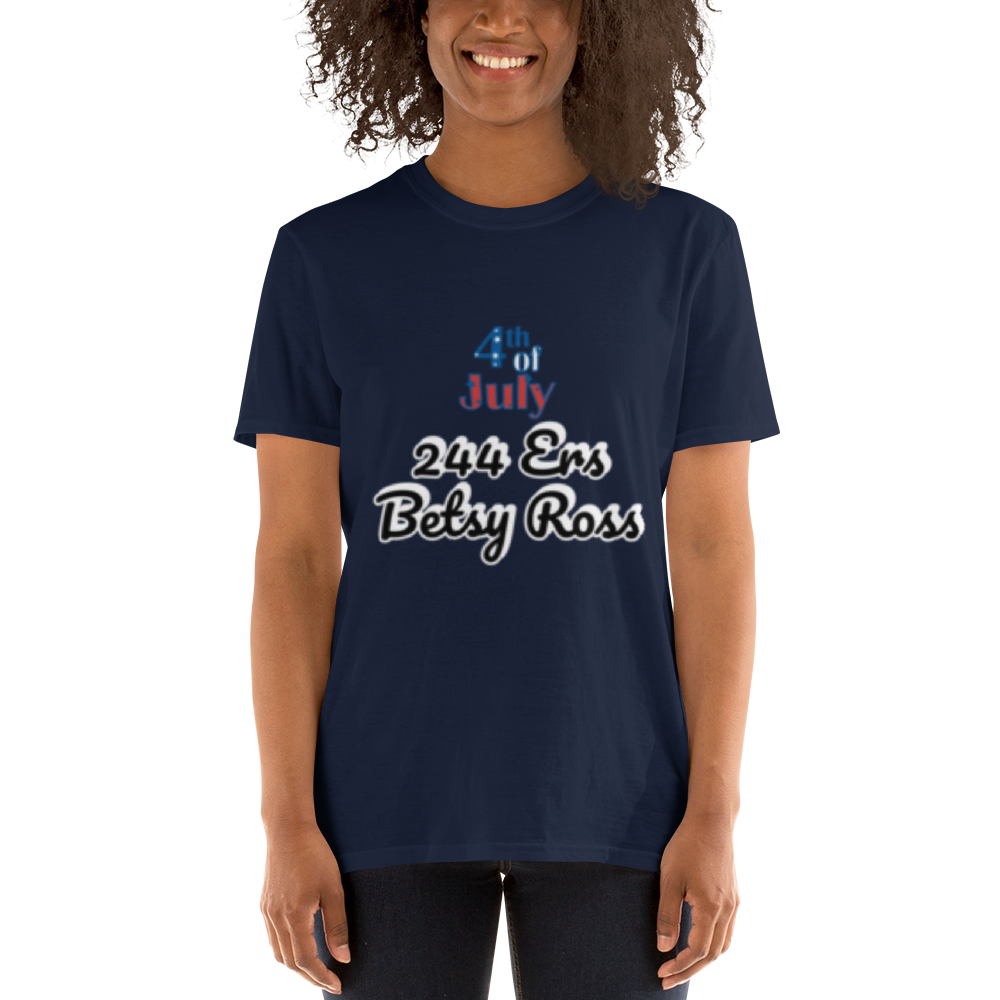 Betsy Ross T-shirt / Independence Day T-shirt / Short-Sleeve T-shirt