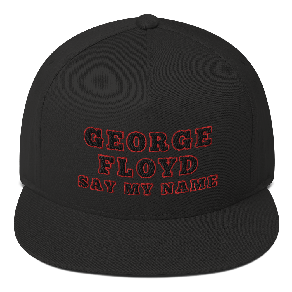 George floyd hat / George floyd Cap / Flat Bill Cap