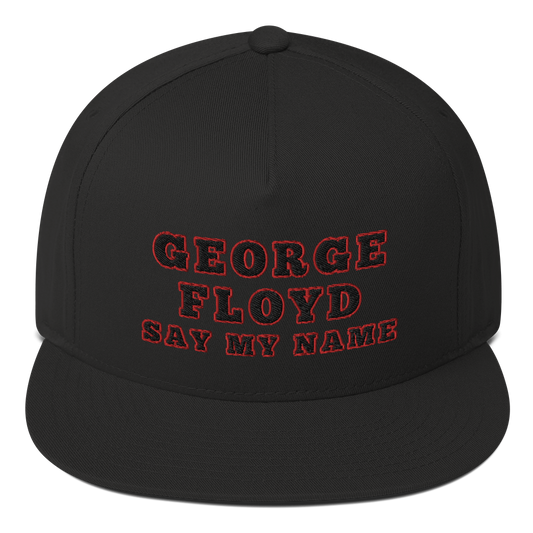 George floyd hat / George floyd Cap / Flat Bill Cap