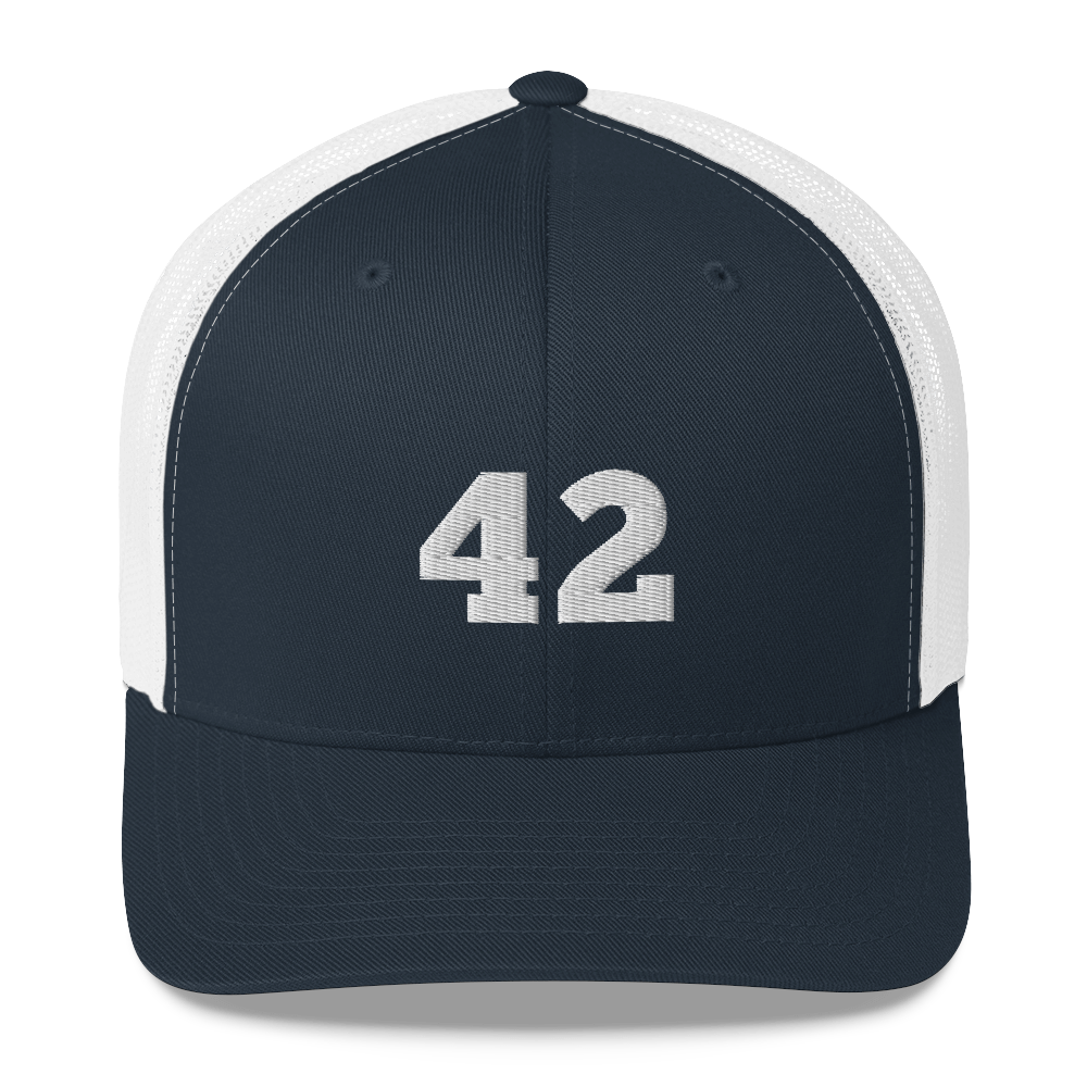 Chadwick Boseman 42 hat / Black Panther hat / 42 hat / Trucker Cap