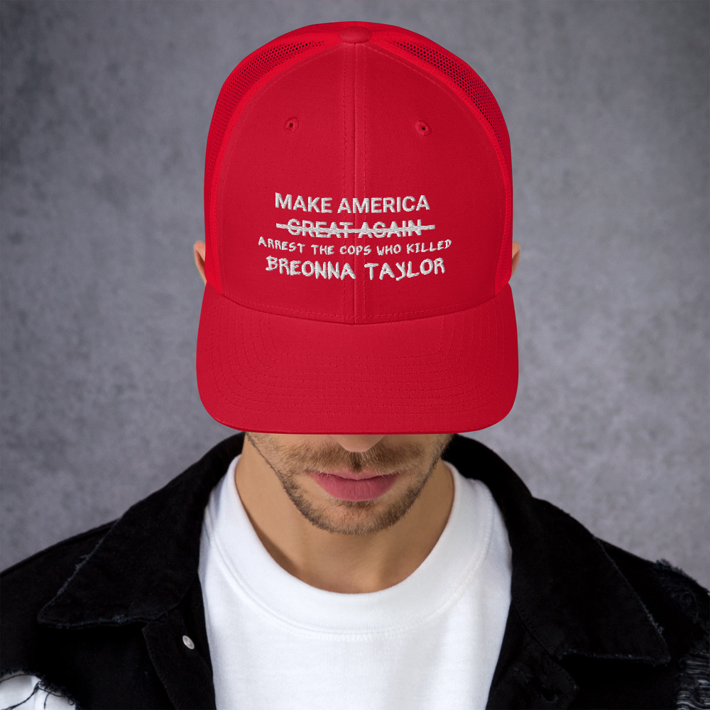 Make America Arrest The Cops Hat / Lebron Hat / Lebron Trucker Cap