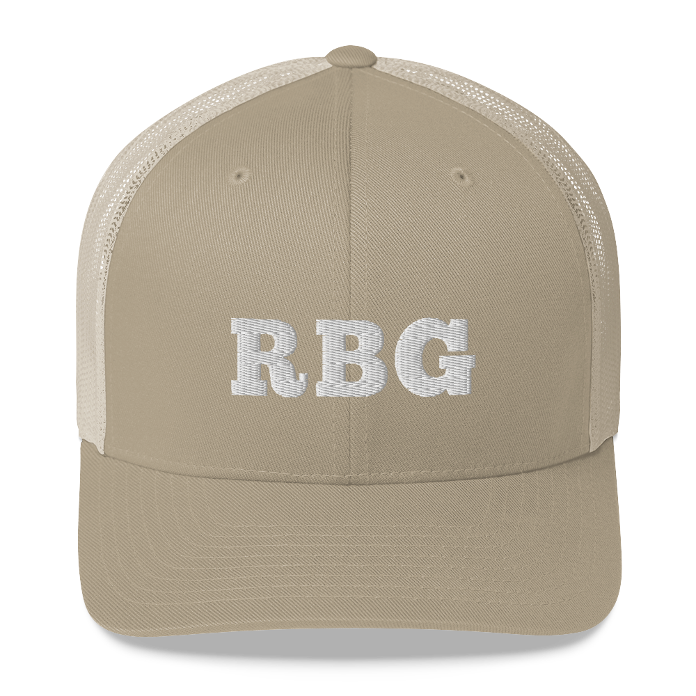 Rbg hat / Notorious Rbg hat / Rbg Trucker Cap