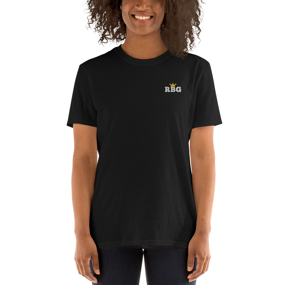 Rbg t-shirt / Notorious Rbg t-shirt / embroidery Short-Sleeve Unisex T-Shirt