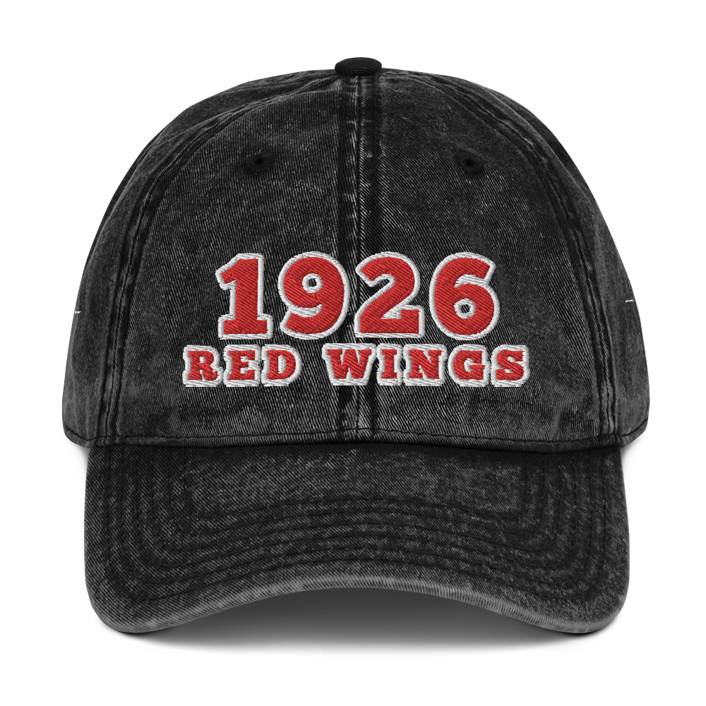 Detroit red Wings hat /  Detroit red Wings Vintage Cotton Twill Cap