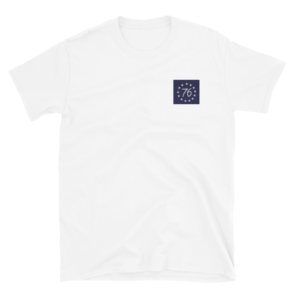 Betsy Ross T-Shirt / 4th JulyDayT-Shirt / 1776 Embroidered T-Shirt